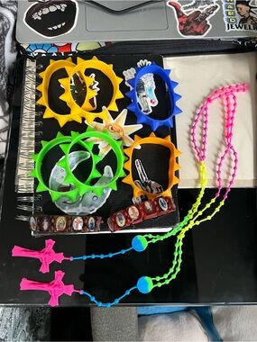 NovocentoNovantanove silicone spiked bracelets 2 pack